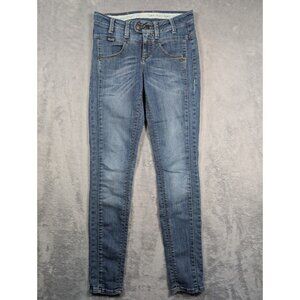 Object Jeans Womens Size 29 Denim Stretch Skinny Streetwear Low Rise Rocker